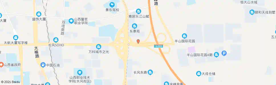 太原长风东高速口_公交站地图_太原公交_妙搜公交查询2025