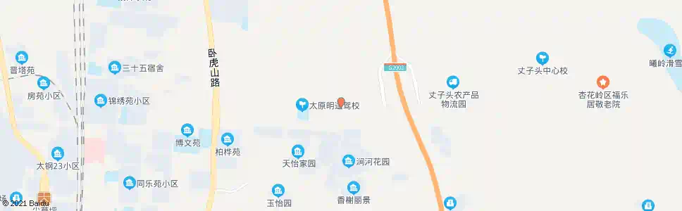 太原东涧河北_公交站地图_太原公交_妙搜公交查询2025