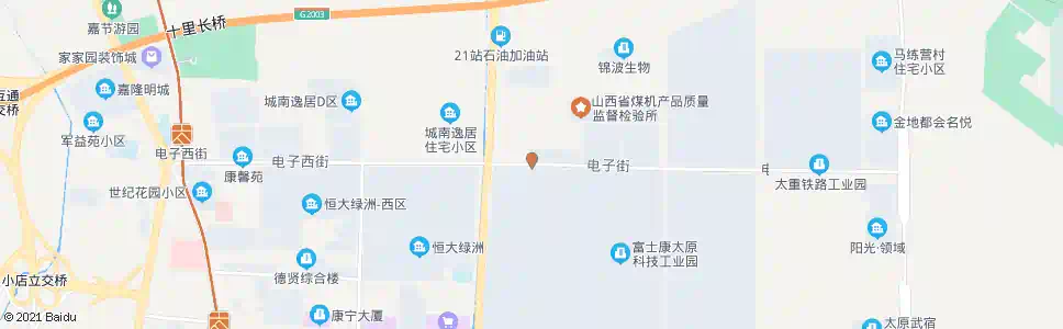 太原电子街_公交站地图_太原公交_妙搜公交查询2025