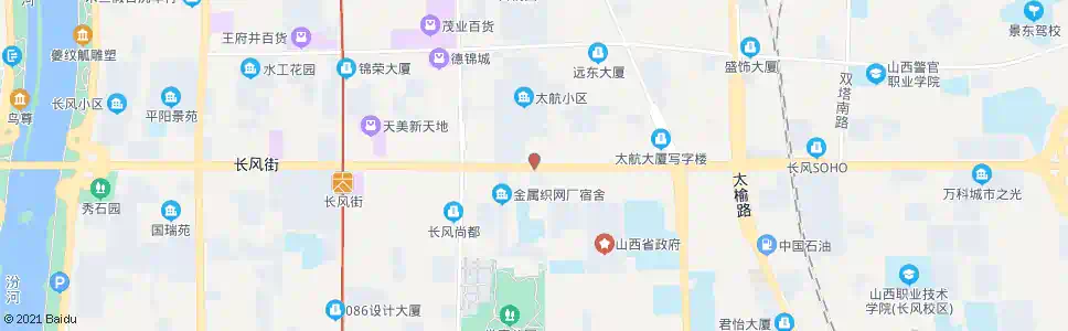 太原长风街军民路口_公交站地图_太原公交_妙搜公交查询2025