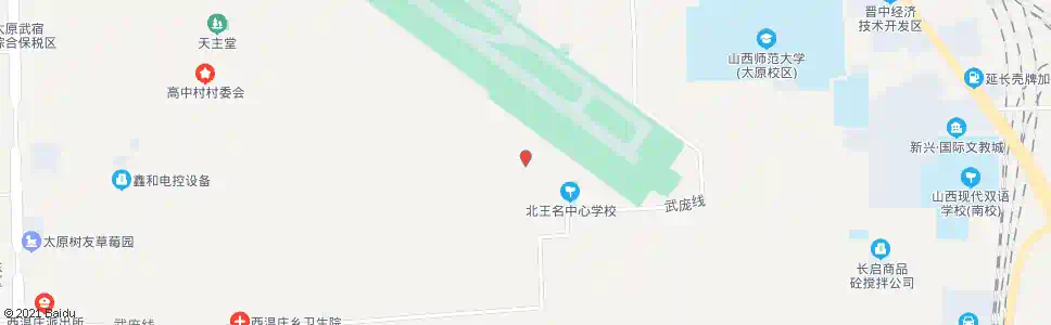 太原北王名_公交站地图_太原公交_妙搜公交查询2025