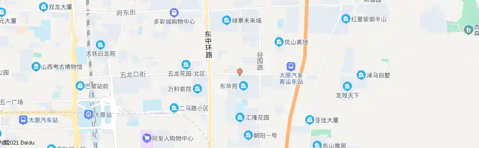 太原东华苑_公交站地图_太原公交_妙搜公交查询2025