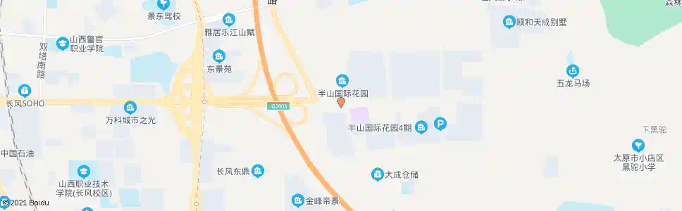 太原长风东街规划三路口_公交站地图_太原公交_妙搜公交查询2025