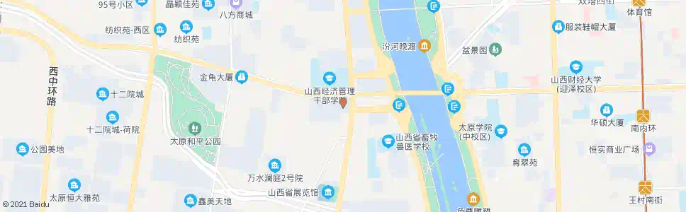 太原南内环桥西_公交站地图_太原公交_妙搜公交查询2025