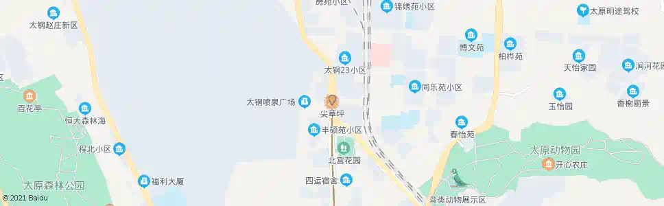 太原尖草坪_公交站地图_太原公交_妙搜公交查询2025