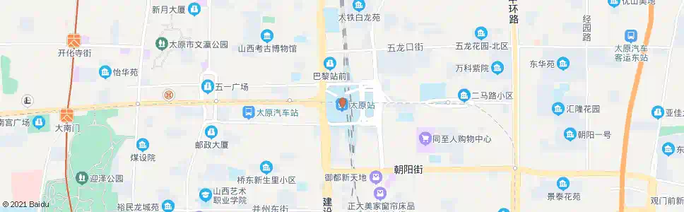 太原沙河_公交站地图_太原公交_妙搜公交查询2025