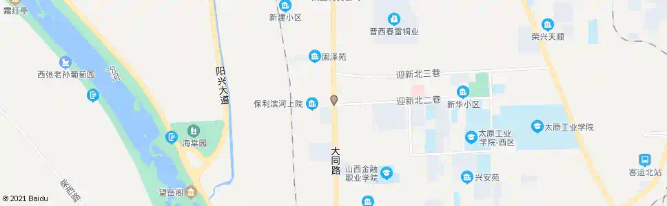 太原南固碾_公交站地图_太原公交_妙搜公交查询2025