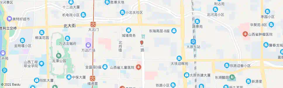 太原五一路坝陵北街口_公交站地图_太原公交_妙搜公交查询2025