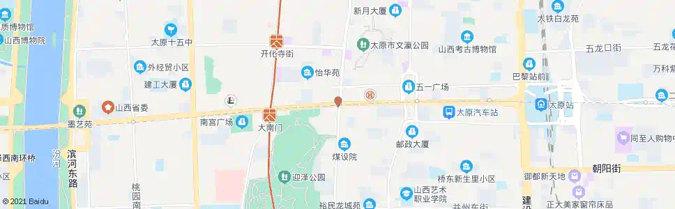 太原青年路口_公交站地图_太原公交_妙搜公交查询2025