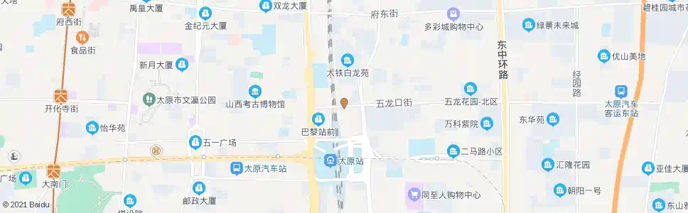 太原五龙口街红沟路口_公交站地图_太原公交_妙搜公交查询2025
