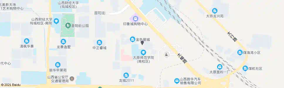 太原太钢二中_公交站地图_太原公交_妙搜公交查询2025