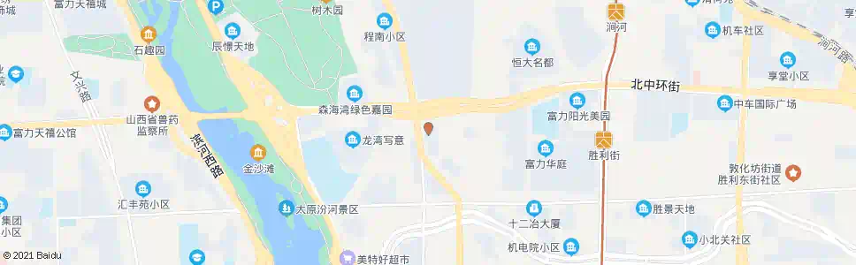 太原程家村_公交站地图_太原公交_妙搜公交查询2025