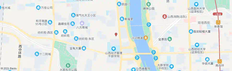 太原山西中医学院_公交站地图_太原公交_妙搜公交查询2025