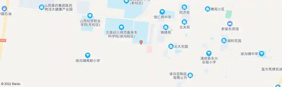 太原徐沟中学_公交站地图_太原公交_妙搜公交查询2025