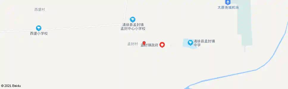 太原孟封_公交站地图_太原公交_妙搜公交查询2025