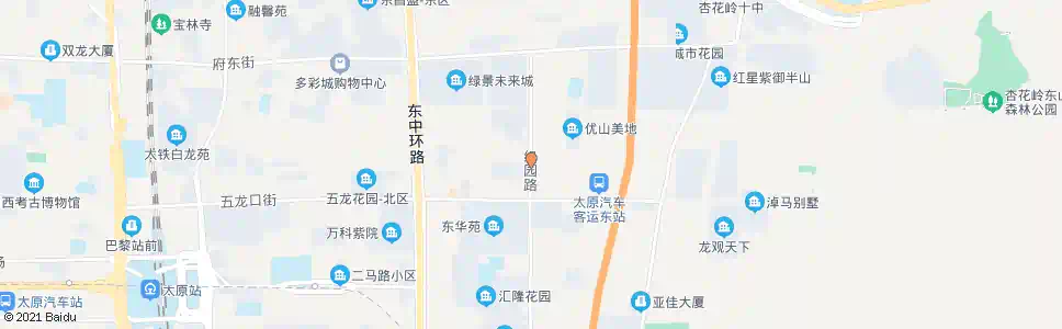太原双塔北路招呼站_公交站地图_太原公交_妙搜公交查询2025