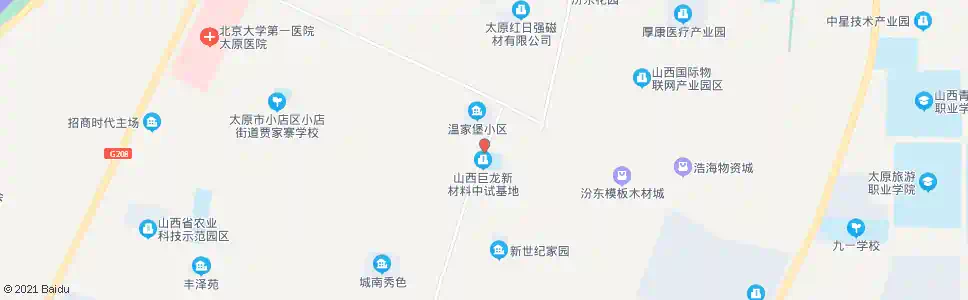 太原温家堡_公交站地图_太原公交_妙搜公交查询2025