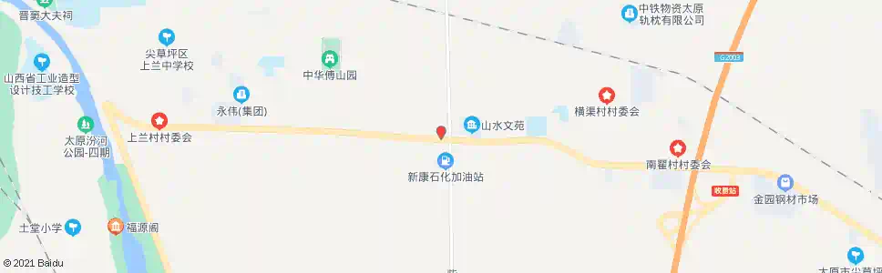 太原西村_公交站地图_太原公交_妙搜公交查询2025