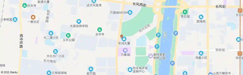 太原长兴北街晋祠路口_公交站地图_太原公交_妙搜公交查询2025