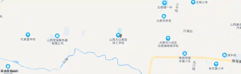 太原山西汽车科技学院_公交站地图_太原公交_妙搜公交查询2025