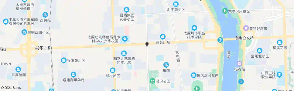 太原千峰北路兴华街口_公交站地图_太原公交_妙搜公交查询2025