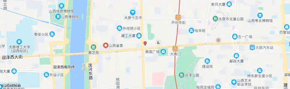 太原新建路迎泽街口_公交站地图_太原公交_妙搜公交查询2025