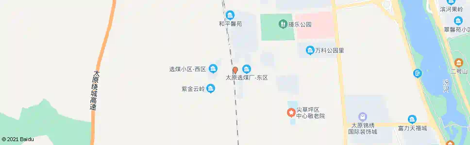 太原西街村_公交站地图_太原公交_妙搜公交查询2025