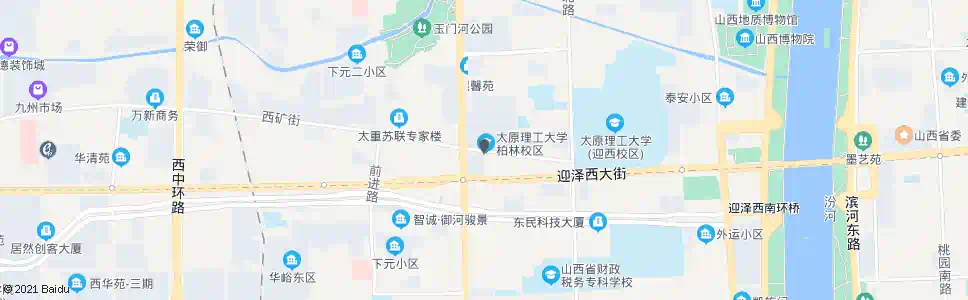 太原理工大西区_公交站地图_太原公交_妙搜公交查询2025