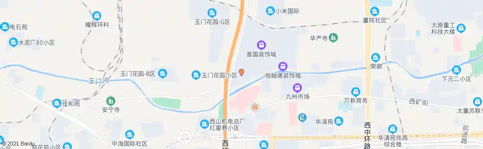 太原明珠装饰市场_公交站地图_太原公交_妙搜公交查询2025