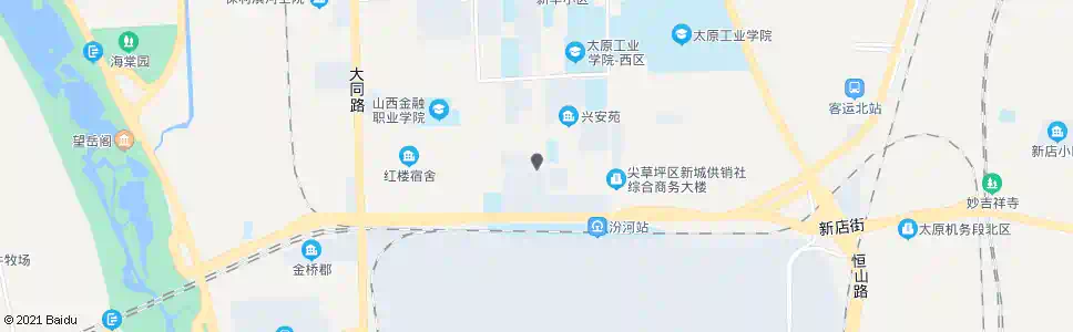 太原迎新南二巷_公交站地图_太原公交_妙搜公交查询2025