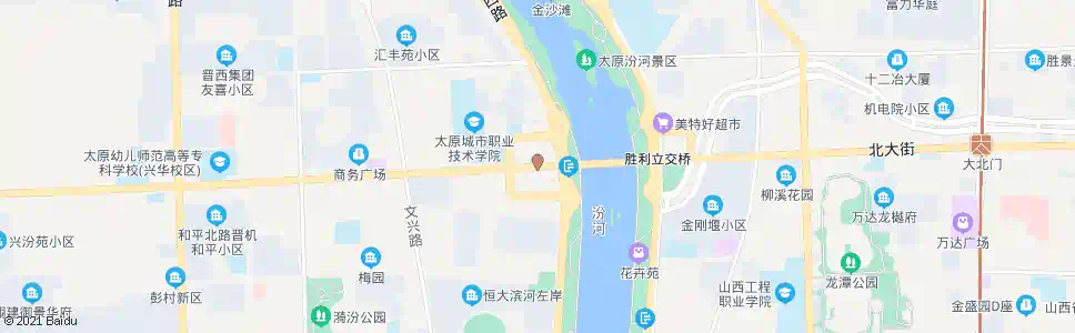 太原胜利桥西_公交站地图_太原公交_妙搜公交查询2025