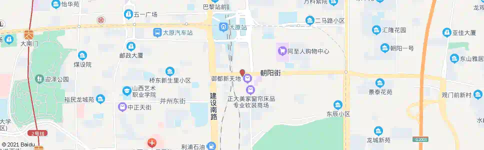 太原新郝庄_公交站地图_太原公交_妙搜公交查询2025