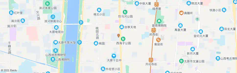 太原二六四医院_公交站地图_太原公交_妙搜公交查询2025