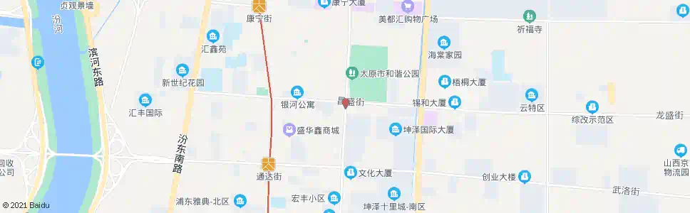 太原真武路昌盛街口_公交站地图_太原公交_妙搜公交查询2025