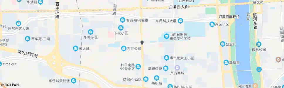 太原和平南路小井峪街口_公交站地图_太原公交_妙搜公交查询2025