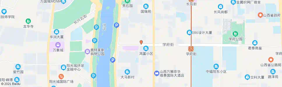 太原学府街西口(山西神迪)_公交站地图_太原公交_妙搜公交查询2025