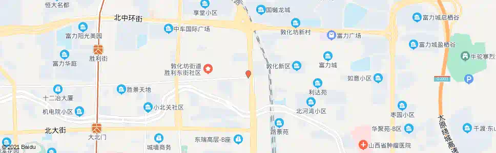 太原敦化坊_公交站地图_太原公交_妙搜公交查询2025