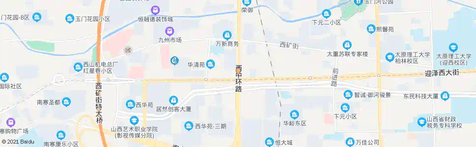 太原迎泽街窊流路口_公交站地图_太原公交_妙搜公交查询2025