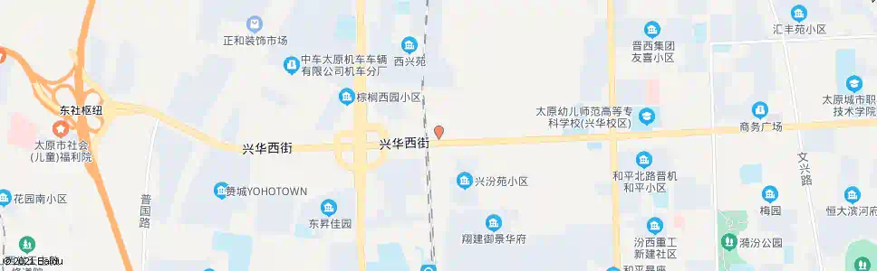 太原公交集团公司(金沙江浴苑)_公交站地图_太原公交_妙搜公交查询2025