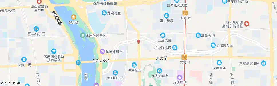 太原新建路胜利街口_公交站地图_太原公交_妙搜公交查询2025