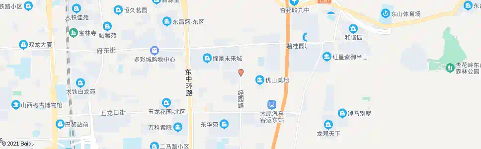 太原经园路红沟中街口_公交站地图_太原公交_妙搜公交查询2025