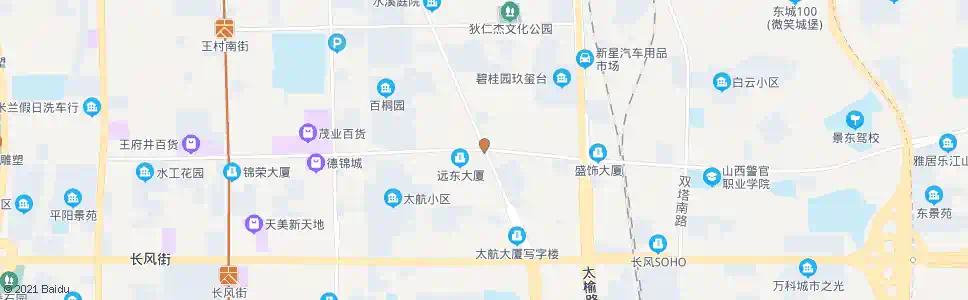 太原三营宿舍_公交站地图_太原公交_妙搜公交查询2025