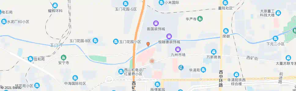 太原普国汽配城_公交站地图_太原公交_妙搜公交查询2025
