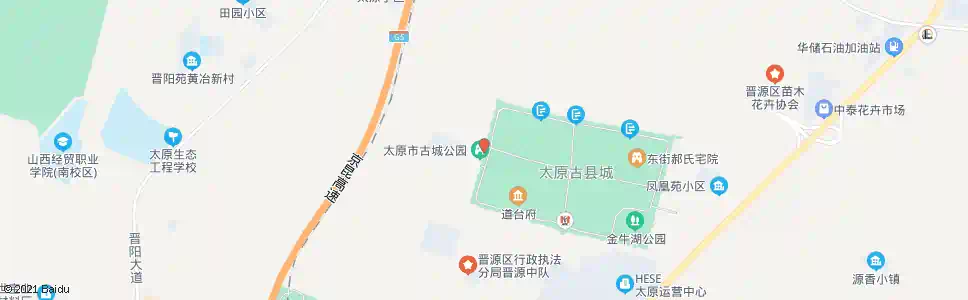 太原晋源西街_公交站地图_太原公交_妙搜公交查询2025