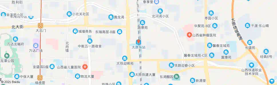 太原东罗白_公交站地图_太原公交_妙搜公交查询2025