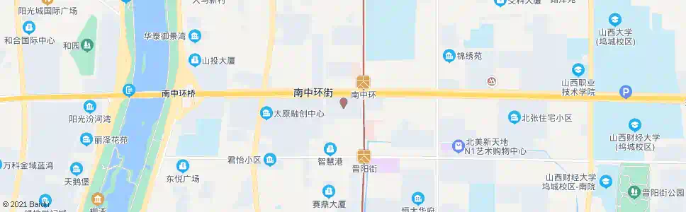 太原金融大厦_公交站地图_太原公交_妙搜公交查询2025