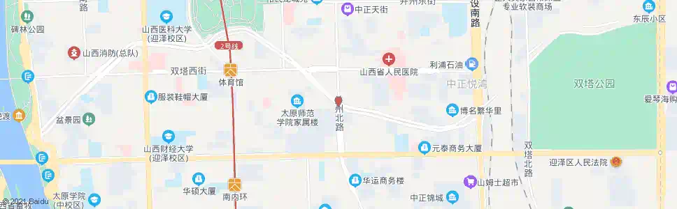 太原并州北路南沙河桥口_公交站地图_太原公交_妙搜公交查询2025