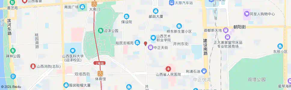 太原并州北路并州东街口_公交站地图_太原公交_妙搜公交查询2025