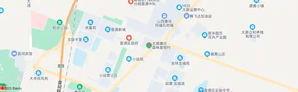 太原康庄_公交站地图_太原公交_妙搜公交查询2025