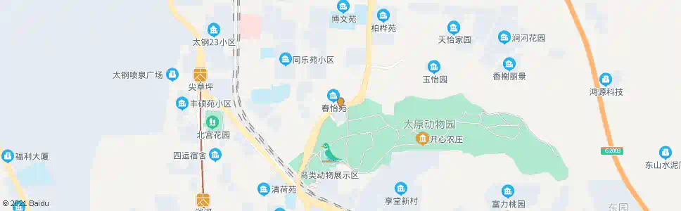 太原中涧河_公交站地图_太原公交_妙搜公交查询2025